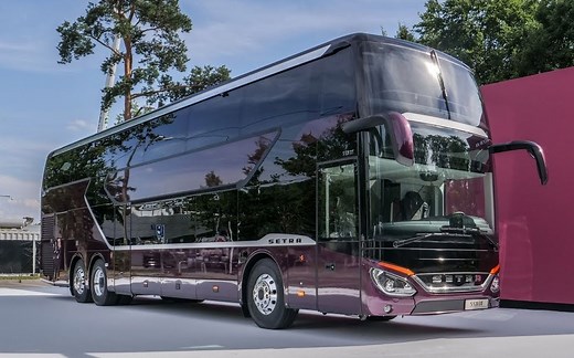 [汽车鉴赏]赛特拉Setra S 531 DT双层豪华巴士 内饰与外观