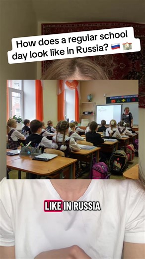How does a regular school day look like in Russia? 🇷🇺 🏫 #russia #school