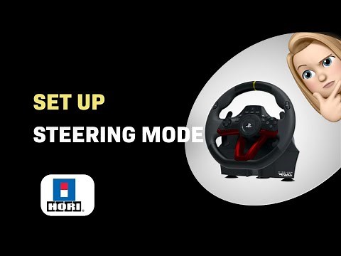 How to Setup PS4 Steering Mode on Hori Racing Wheel APEX