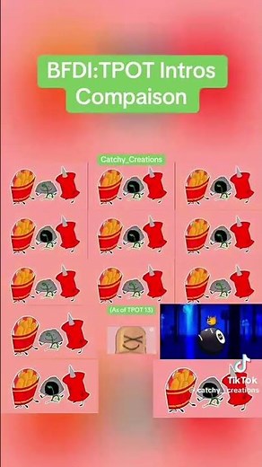 bfdi tpot intros to 14