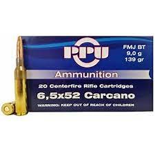 6.5 x52 ammo online at ROWE AMMO NATION