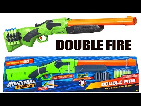 Adventure Force Double Fire - Break-Action Shotgun!