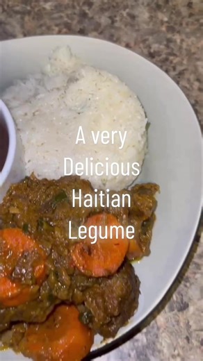 Delicious Haitian Legume Recipe with Beef Beck Bone & Turkey Neck