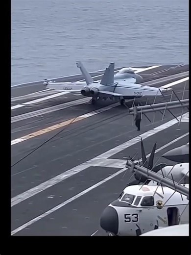 How An Aircraft Arresting Barrier Works #aircraft #arresting #aircaftcarrier