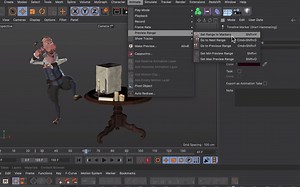C4D如何使用时间轴标记来组织预览范围