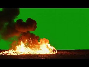 Intense Fire Green Screen 4K Effect: Free Download for Dramatic Scenes