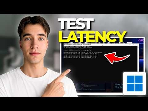 How To Test Ping And Latency On Windows 11 | Tutorial 2026