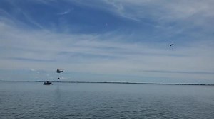 Pararescuemen Perform Free-Fall Jumps from the Back of a C-130