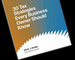 Learn Tax & Legal Strategies with Mark J. Kohler on YouTube
