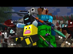 We Survived a Zombie Apocalypse in Minecraft