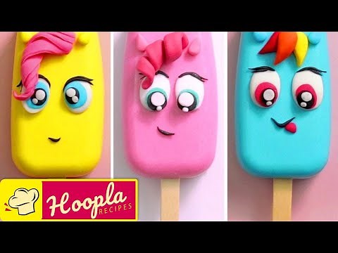 My Little Pony Cake Pops | Easy Cake Designs and Cake Art | Cartoon Cakes by Hoopla Recipes