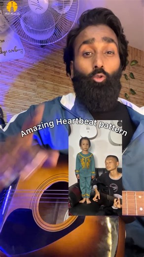 Mint music Rj on Instagram: "Learn this amazing heartbeat pattern 🎸 #guitarlessons #heartbeatpattern #reelitfeelit #guitarist #guitar #réel #contentcreator #heartbeatguitarist #heartbeatguitarstyle #explorepage✨ #boostmyreel @restu_singgih_hanggara"