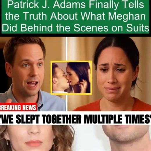 Patrick J. Adams Breaks Silence on Meghan Markle’s Behind-the-Scenes Behavior on Suits #meghanmarkle #princeharry #royalfamily | Breaking Royal 26 | Facebook