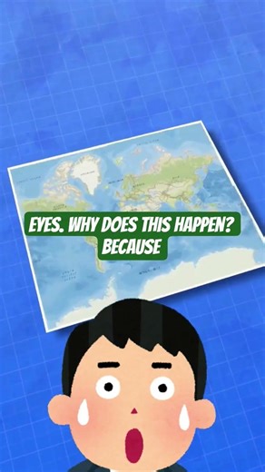 The World Map is lying to you#geography#upsc#knowledge#viral#motivation#inspiration#ias#edit#ai#bts