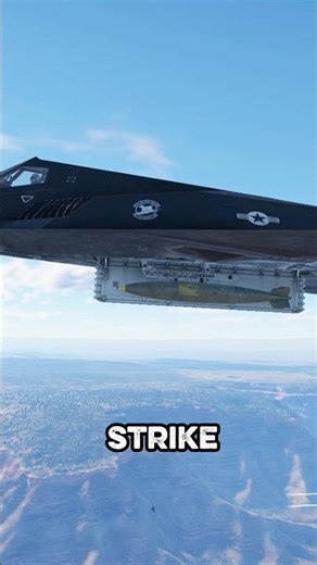 The F-117 Looks Like No Other Plane #shorts