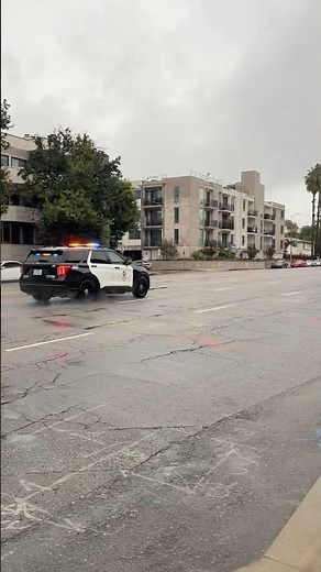 LAPD CODE 3 RAIN EET #police