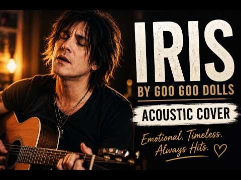 Iris – Goo Goo Dolls (Acoustic Cover) | Emotional Lyrics Video ❤️