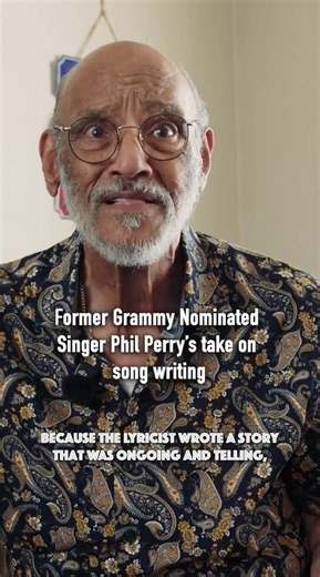 Former Grammy Nominated singer Phil Perry's take on songwriting
