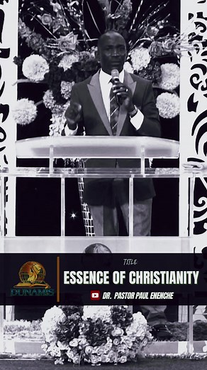 The essence of Christianity is transformation into the nature of Christ. Your life should remind people of Christ. Watch the full message titled; Essence of Christianity on my YouTube page. #message #reels #videos #essence #christianity #drpaulenenche | Dr. Paul Enenche