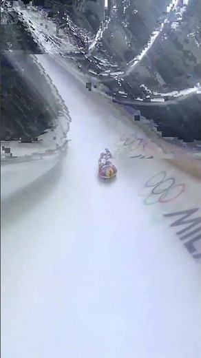 POV: You're on the Olympic luge course 🛷