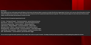 Email names subcontractors impacted by illegal immigration raid