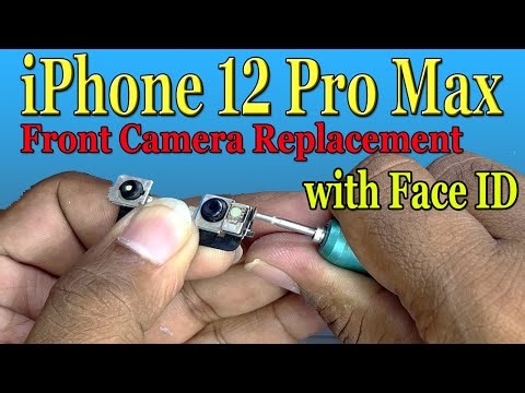 How to Replace TrueDepth Camera on iPhone 12 Pro Max Fix Face ID & Selfie Cam
