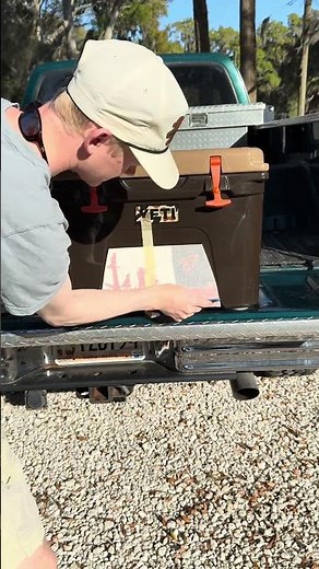 Quick video of how we put our yeti decals on coolers!