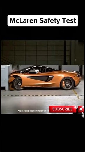 McLaren safety testing / you've never seen before