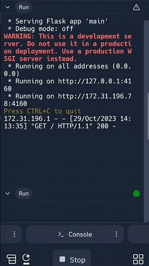 전 파이썬으로 웹을 만들었습니다!