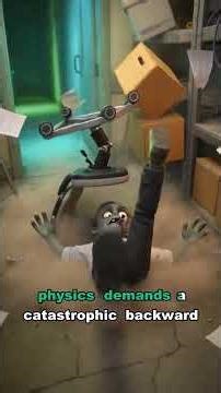 Why office chairs have 5 wheels physics explained #physics #engineering #science