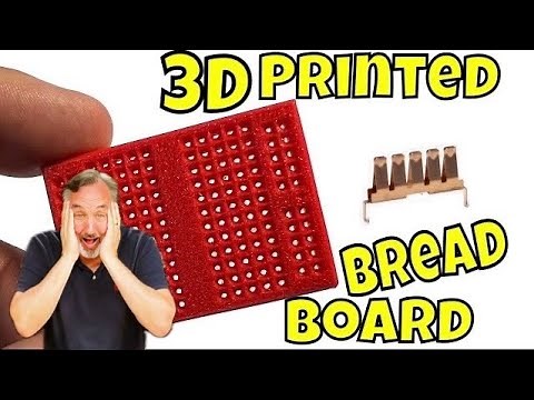 3D Print Your Own Electronics Breadboard