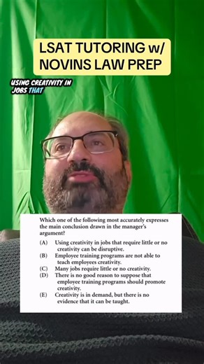 Drew Novin | Bar Exam Tutor, LSAT Tutor, Legal Ed. Tutor on Instagram: "One LSAT question today = one step closer to law school. $10 LSAT classes. Sign up at NovinsLawPrep.org #LSAT #LSATPrep #LawTok #PreLaw #FutureLawyer"