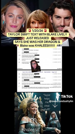 Taylor Swift's Text Reveals Blake Lively as Khaleesi