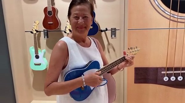 Tuesday August 1 On a “day off” in Tokyo we visited the Fender Tokyo Flagship Store. It is an over- the - top, “heaven” for musicians! While admiring the acoustic instruments, I played the only three chords I know on a Fender ukulele😄. Aloha, Kanoe | Kanoe Miller