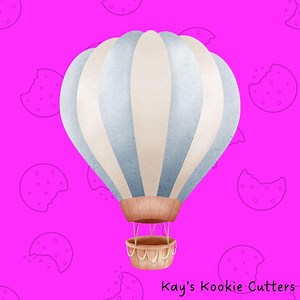 Hot Air Balloon Cookie Cutter *multiple Sizes* - Etsy