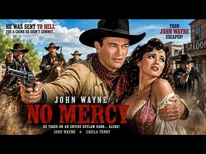 NO MERCY: John Wayne Takes On an Entire Outlaw Gang Solo! - Cold Vengeance (Full Western Movie)