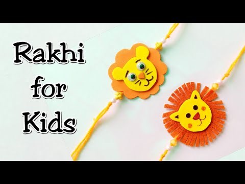 DIY Rakhi/How to make Rakhi at home/Rakhi Making from Foam Sheet #Rakhi #Rakhimaking