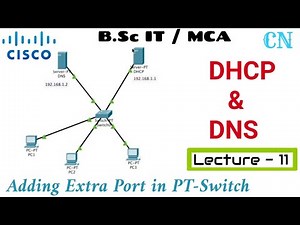 DNS and DHCP || Practicals BSc IT (CN) / MCA / BE || Lecture 11