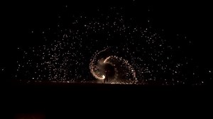 Stunning Slow Motion Fire Spinning Performance 库存影片视频（100% 免版税）1028533781 | Shutterstock