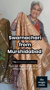 6.3K views · 332 reactions | Swarnachari Saree with handwoven motifs...