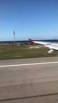 Take off from Montego bay @SangsterInternational 🛫✈️