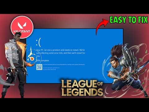 🚀 How to Fix vgk.sys BSOD in Valorant & LoL – Vanguard Crash Fix 2026