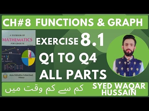 EX 8.1 Q1 to Q4 11th Math FBISE & KPK Sir Waqar Hussain