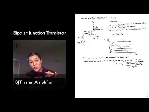 BJT as an Amplifier