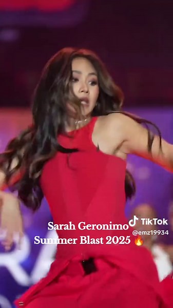 Sarah Geronimo Performance at Summer Blast 2025