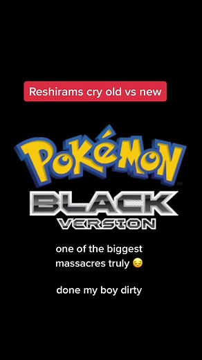 Reshiram's Cry Comparison: Old vs New