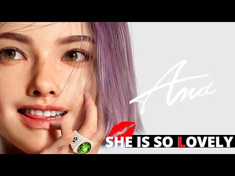 She is So Realistic - Meet ANA Hyper-Realistic Krafton AI