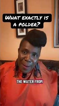 What is a polder ? It’s a piece of low lying land reclaimed from a body of water..#Guyana