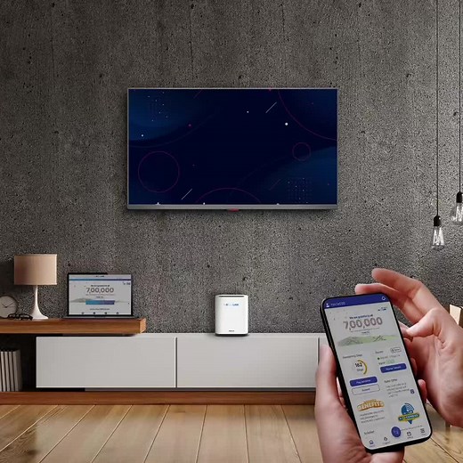 "Experience seamless connectivity with the Nokia Beacon 1.1 Mesh WiFi ...
