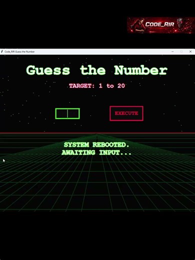 I Built a Clean Python Game with UI 🎮🔥